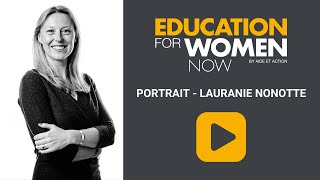 EFWN PORTRAIT - MEET WITH LAURANIE NONOTTE