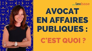 L'avocat en affaires publiques présenté par Me Marie-Bénédicte Desvallon