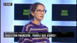 Anne Claire Bennevault présente l'étude SPAK sur l'éducation financière des moins de 35 ans