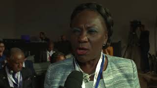 Interview Mrs. Eunide Innocent - Crans Montana Forum Dakhla 2018